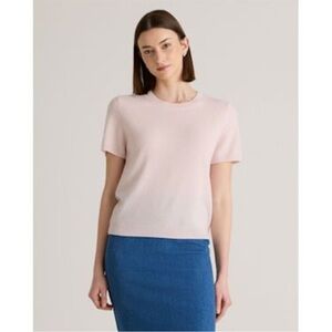 100% Cashmere Pink Sweater Top
